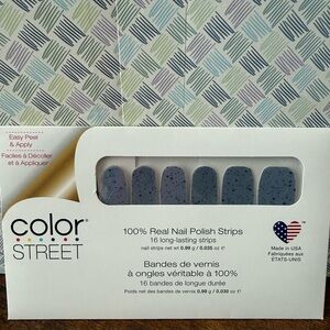 Color Street Speckled Gray Nail Polish Strips
